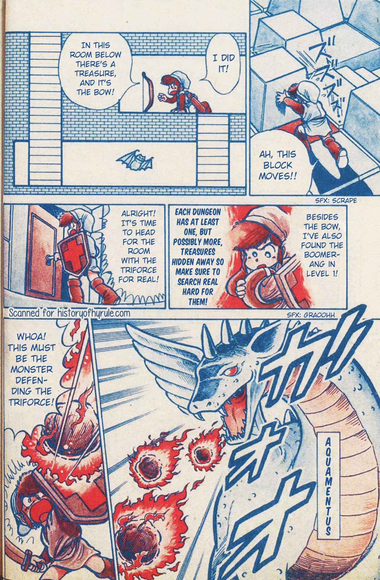 Page 10 Chapter Unknown_6a6a NES Manga: The Legend of Zelda