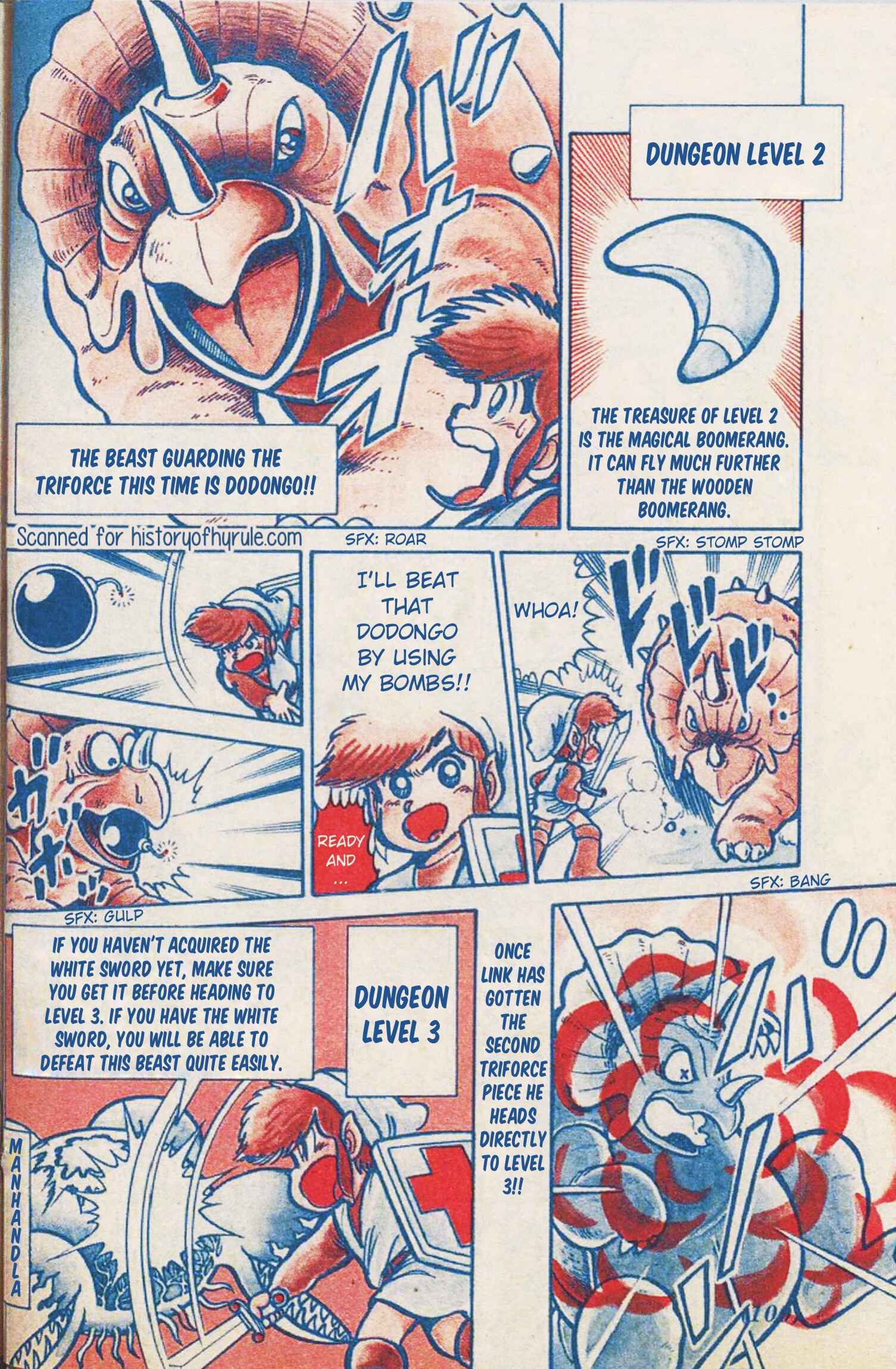 Page 12 Chapter Unknown_6a6a NES Manga: The Legend of Zelda