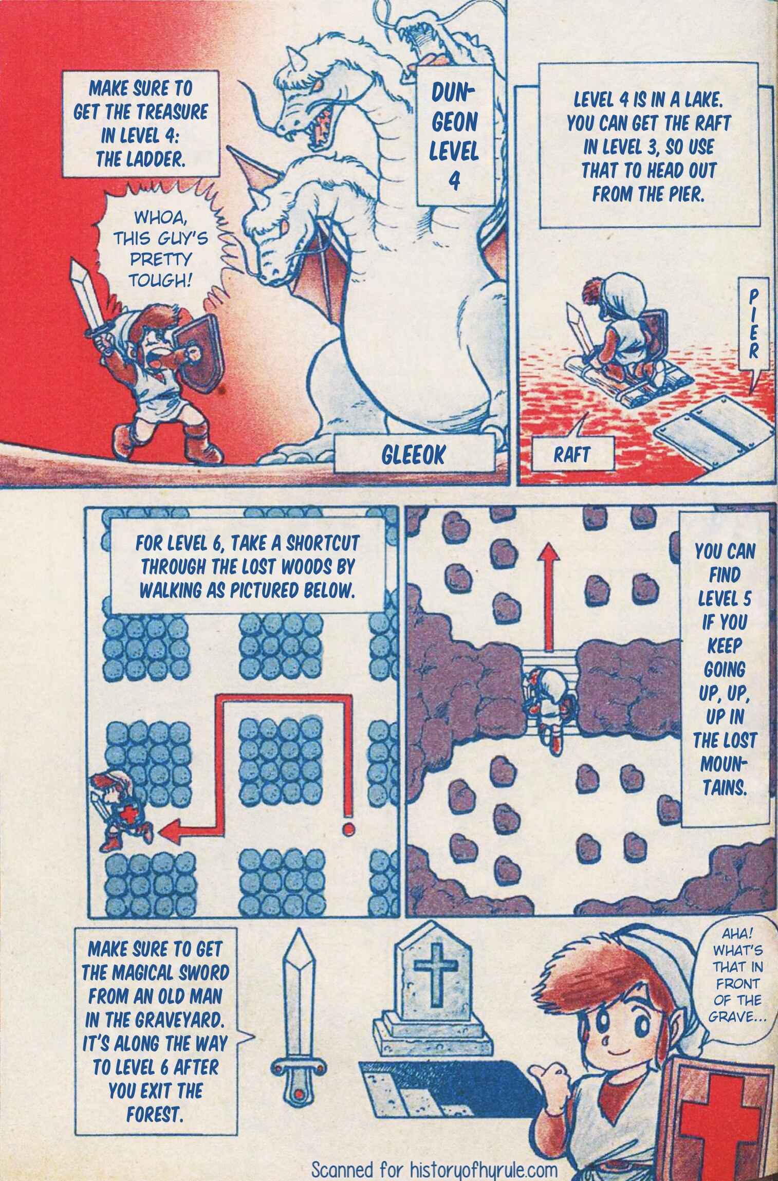 Page 13 Chapter Unknown_6a6a NES Manga: The Legend of Zelda