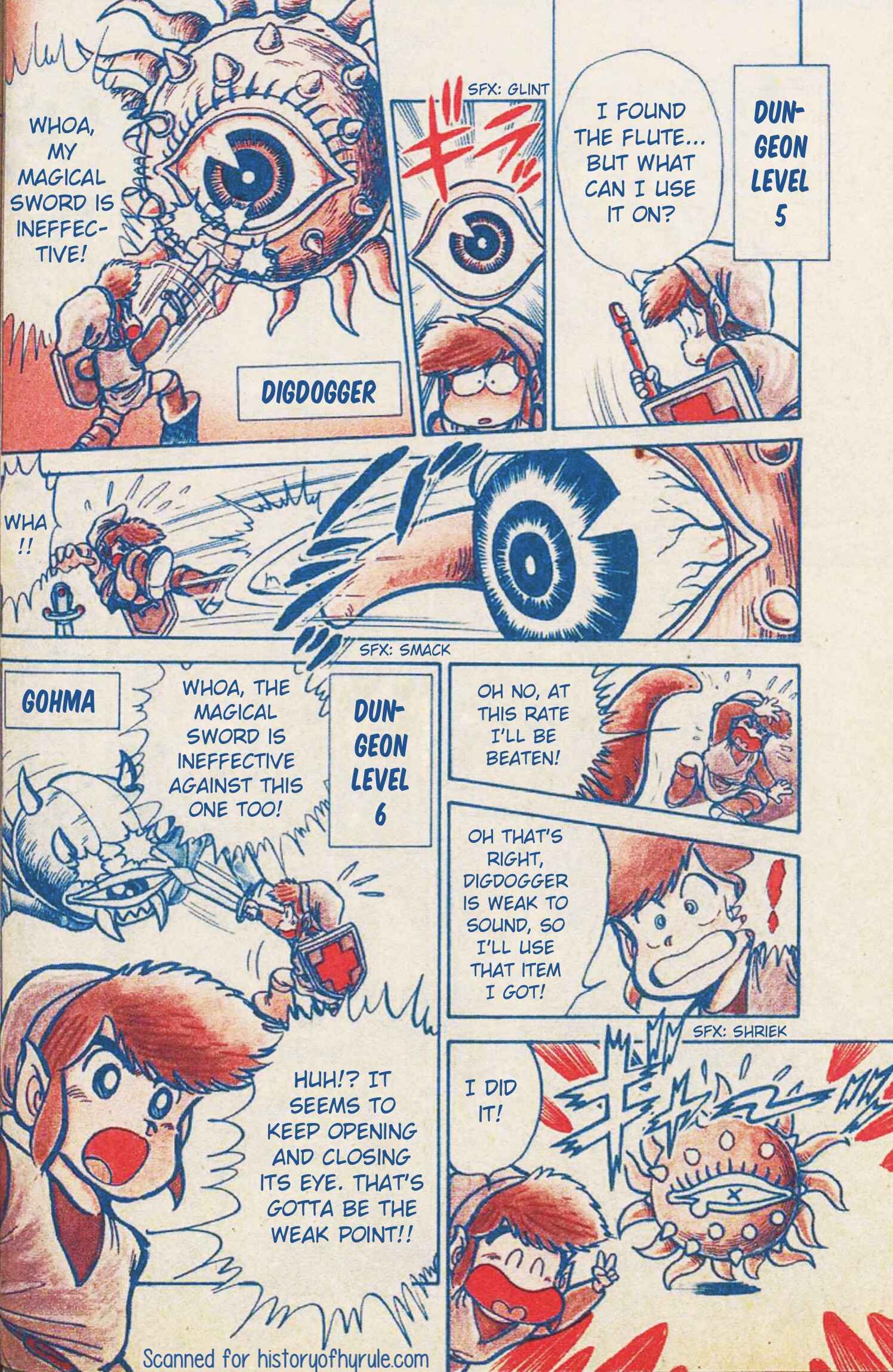 Page 14 Chapter Unknown_6a6a NES Manga: The Legend of Zelda