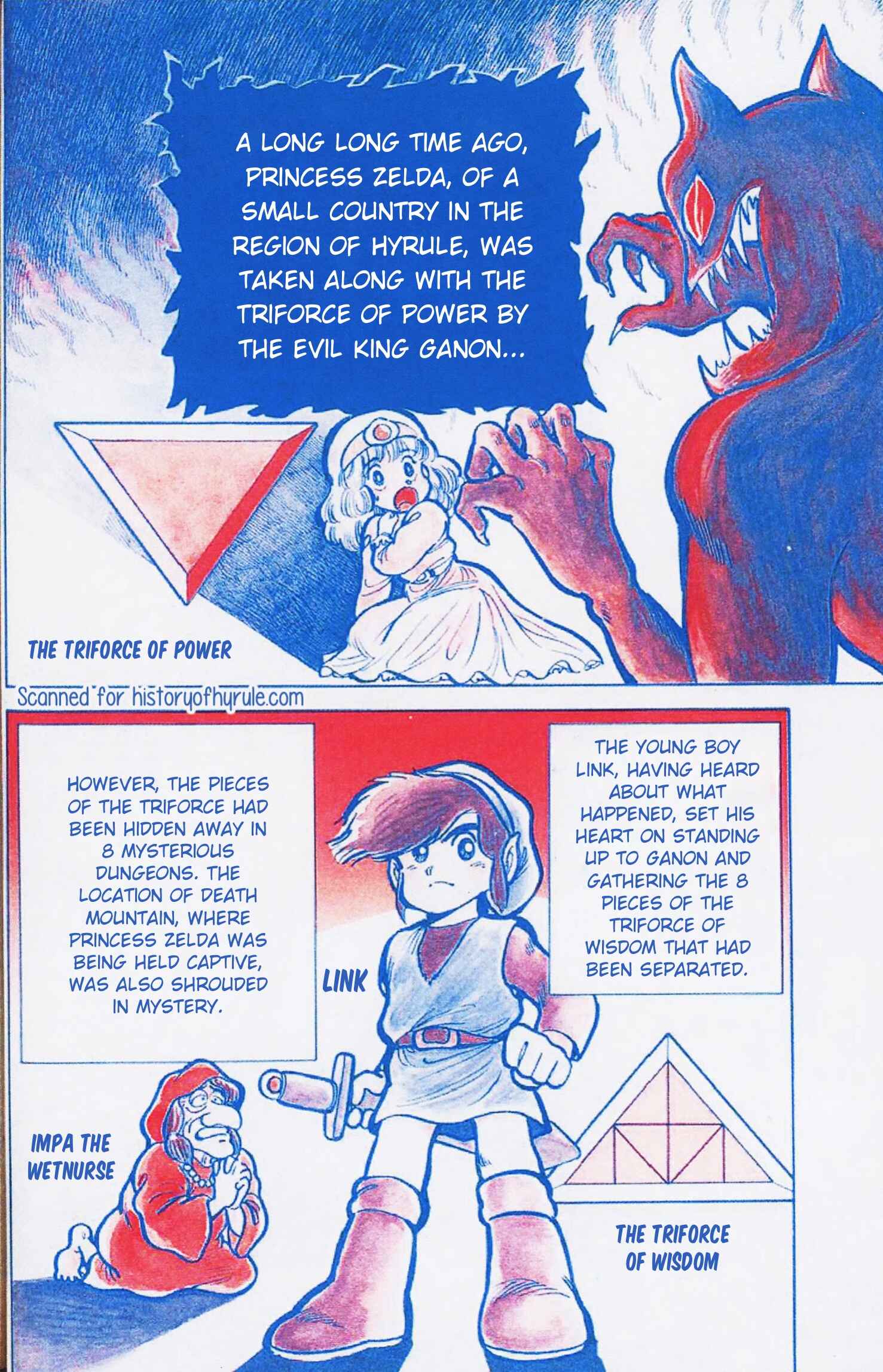 Page 2 Chapter Unknown_6a6a NES Manga: The Legend of Zelda
