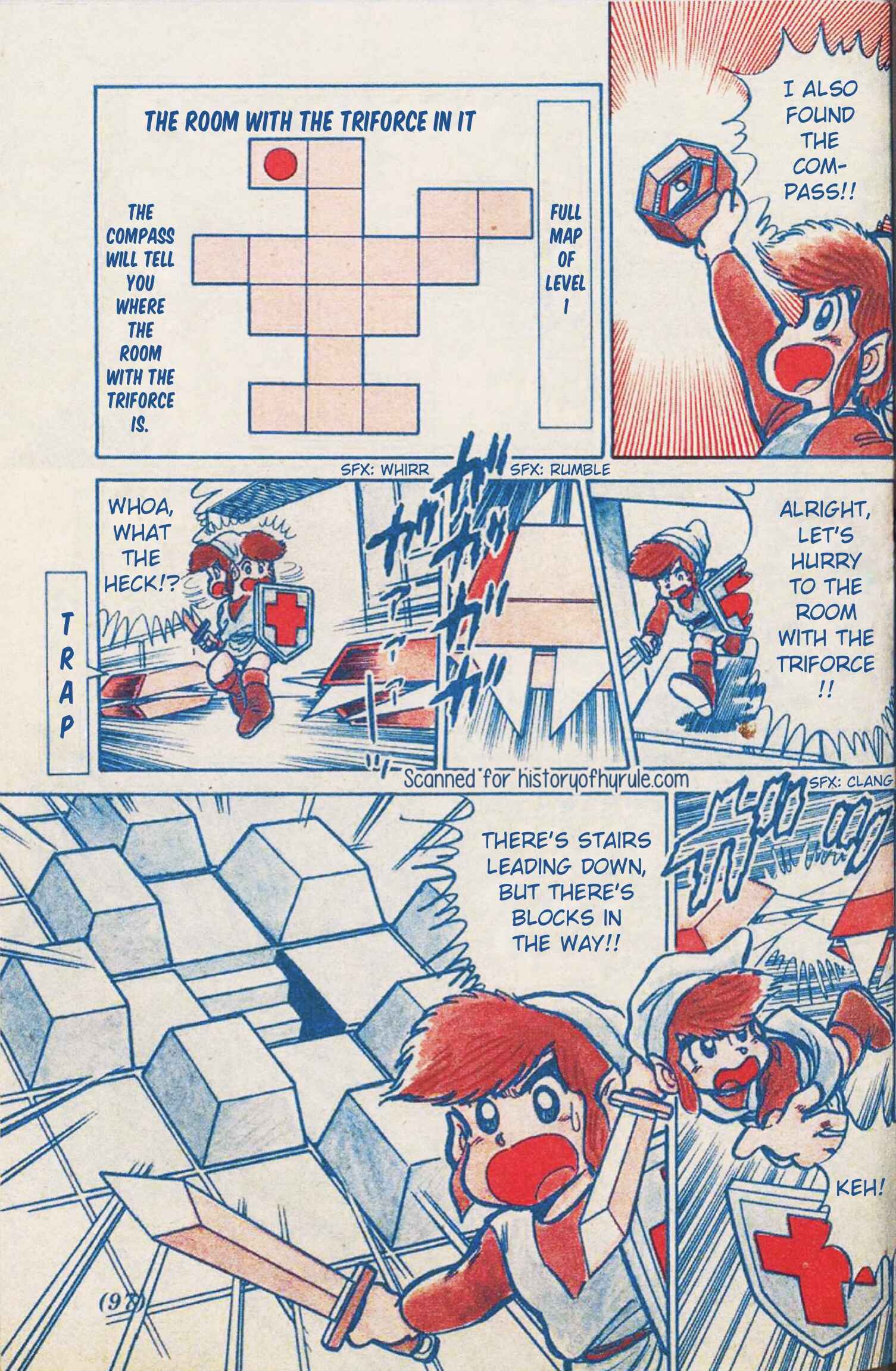 Page 9 Chapter Unknown_6a6a NES Manga: The Legend of Zelda