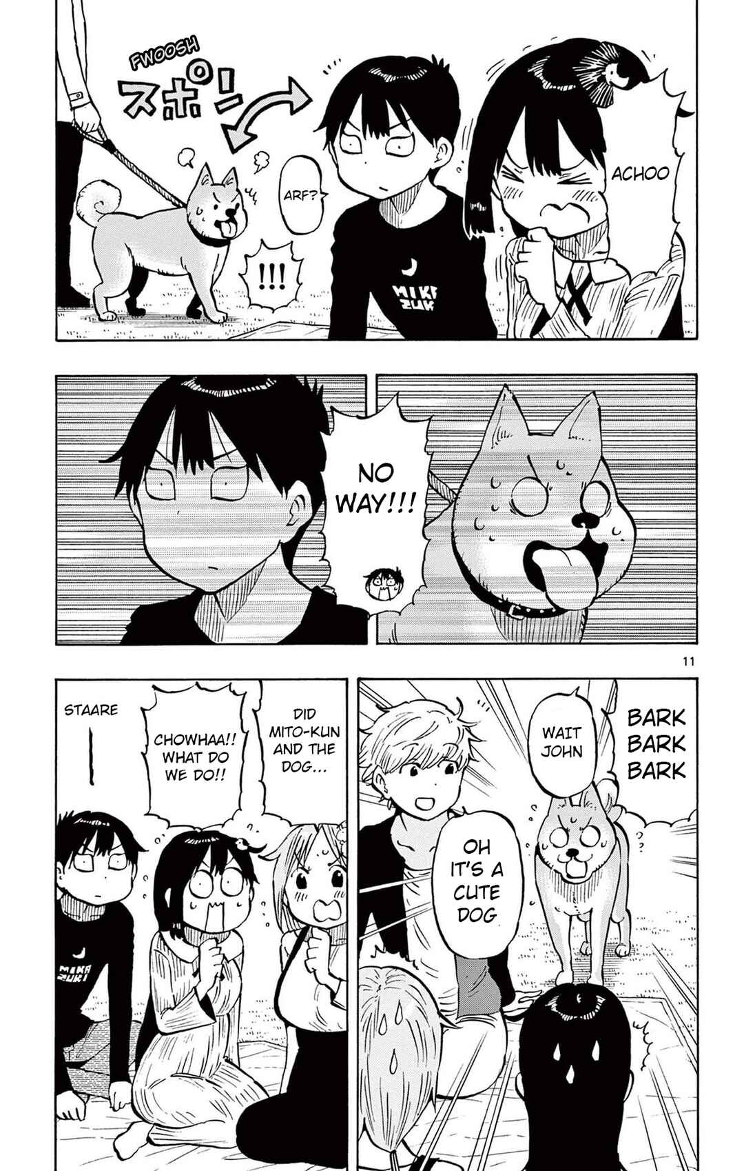 Page 11 Chapter 91 Ponkotsu-chan Kenshouchuu