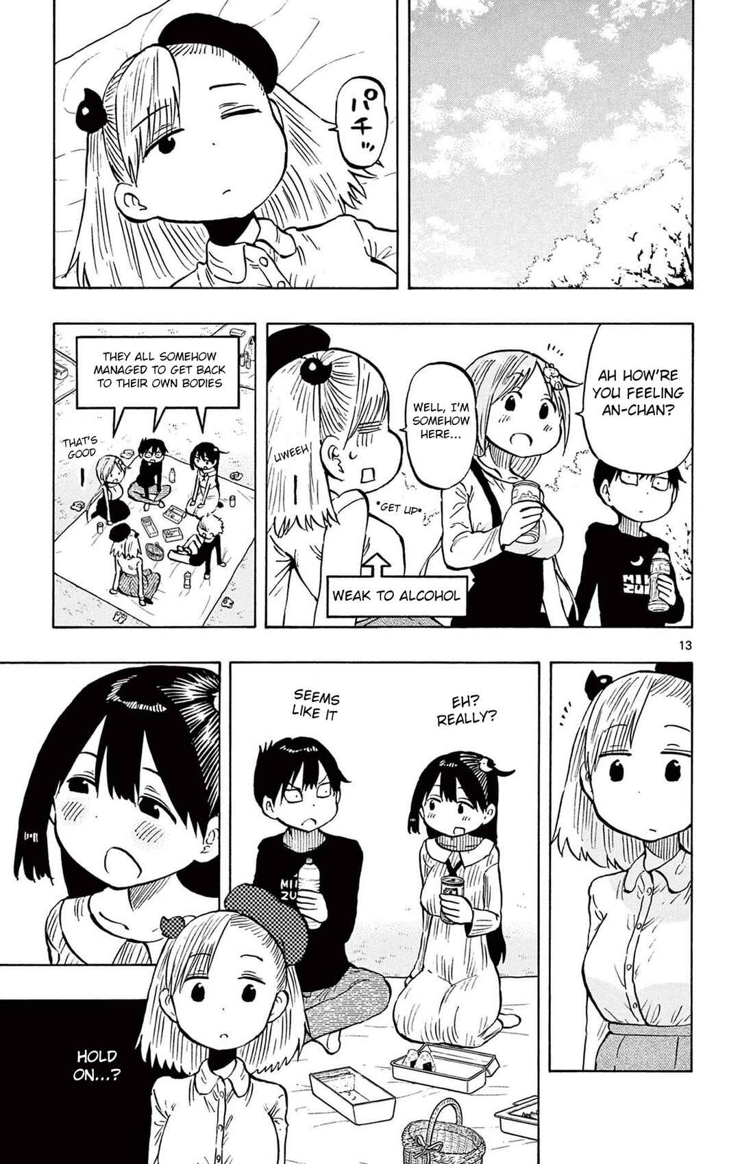 Page 13 Chapter 91 Ponkotsu-chan Kenshouchuu