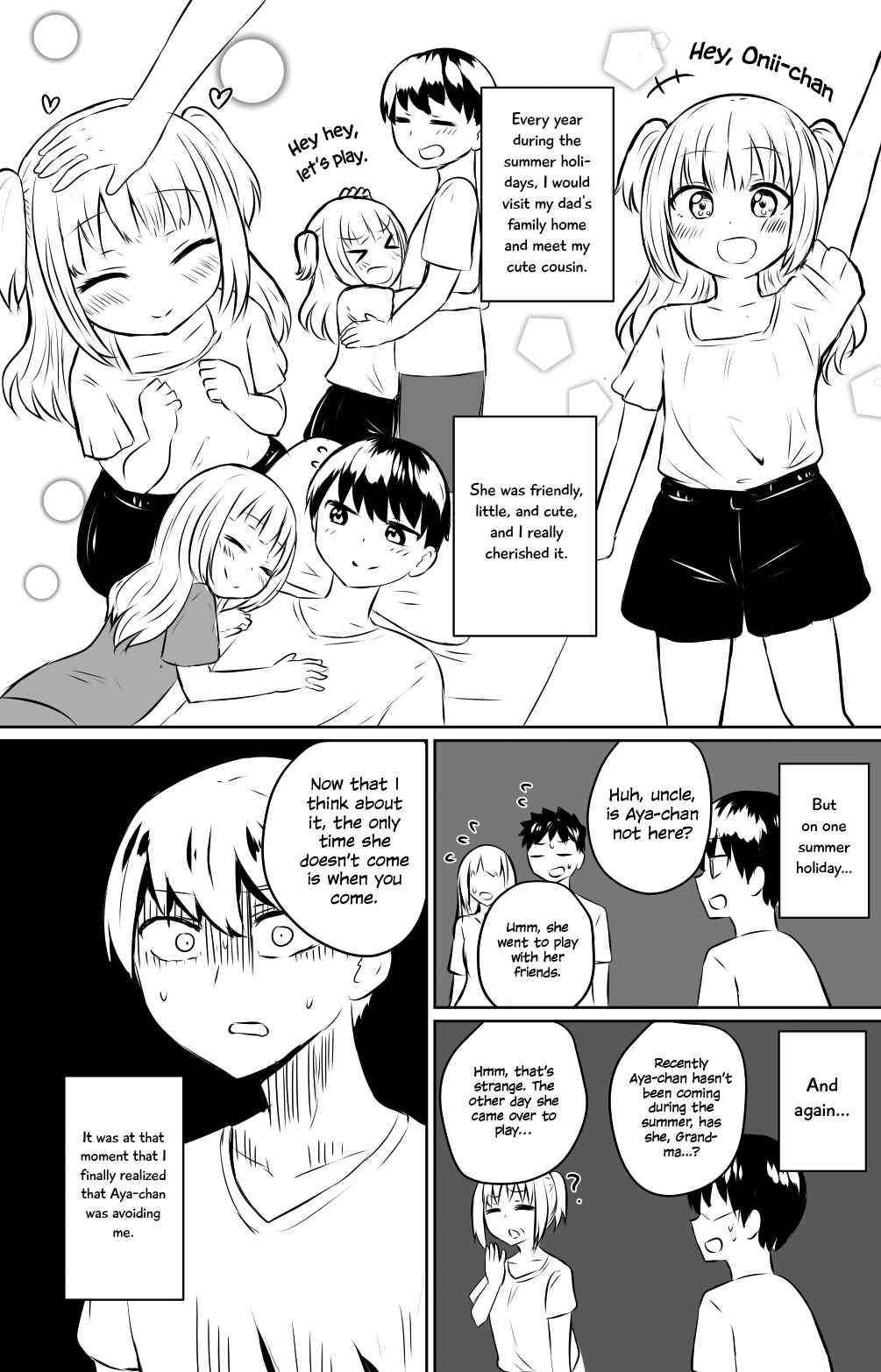 Page 1 Chapter Unknown_370c Kawai Gatte Ita Jūmai ni Itsunomanika Yoke Rareru Yō ni Natte Shimatta Otokonoko