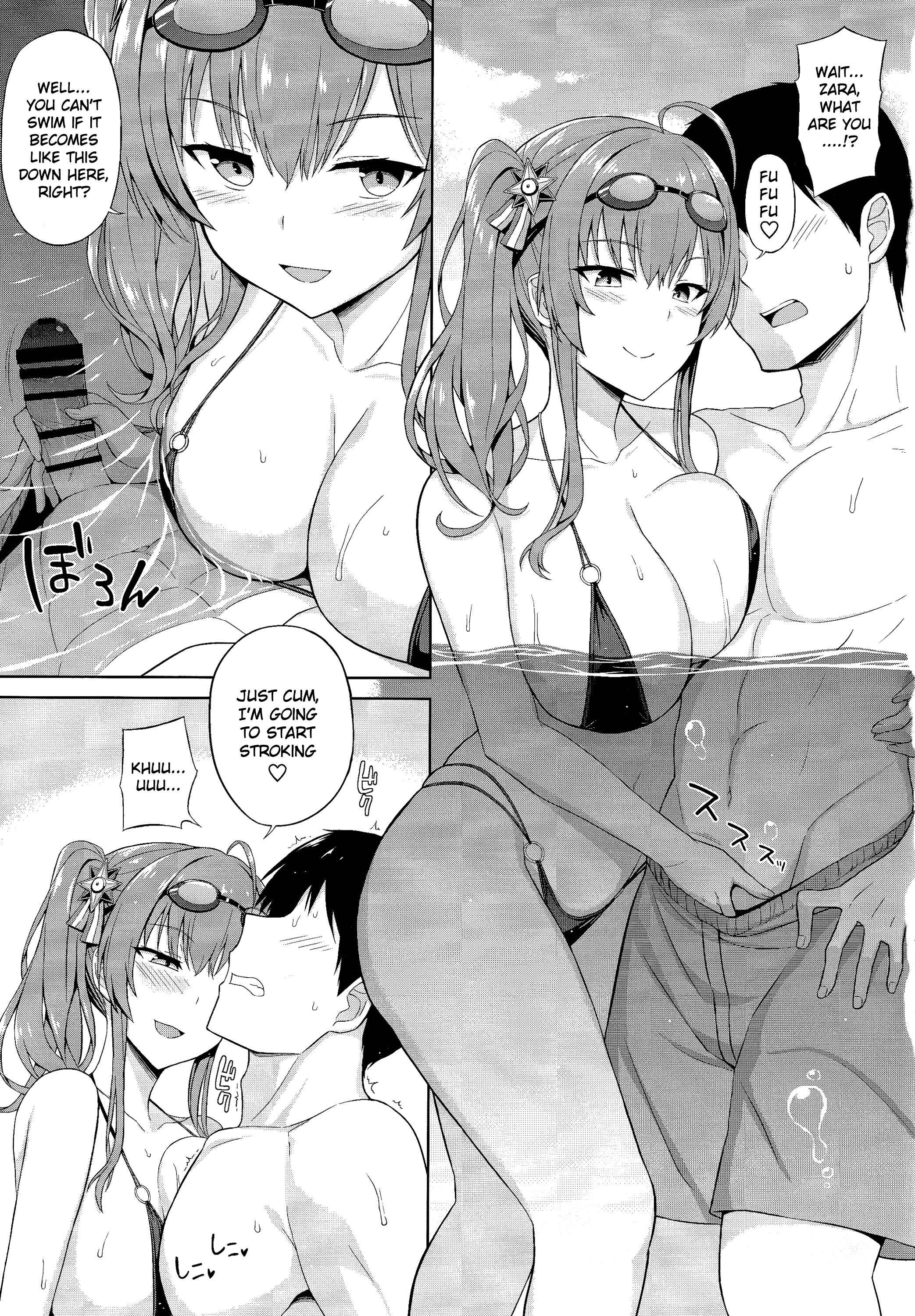 Page 4 Chapter Unknown_715f Azur Lane - Zara and Poolside Charm (Doujinshi)