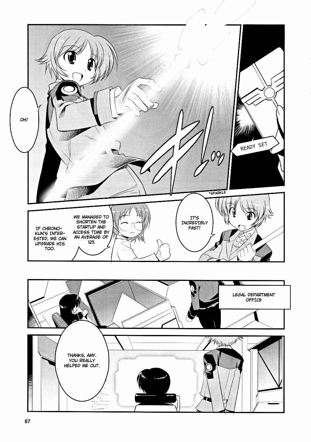 Page 5 Chapter 4 Mahou Shoujo Lyrical Nanoha Movie 1st the Comics