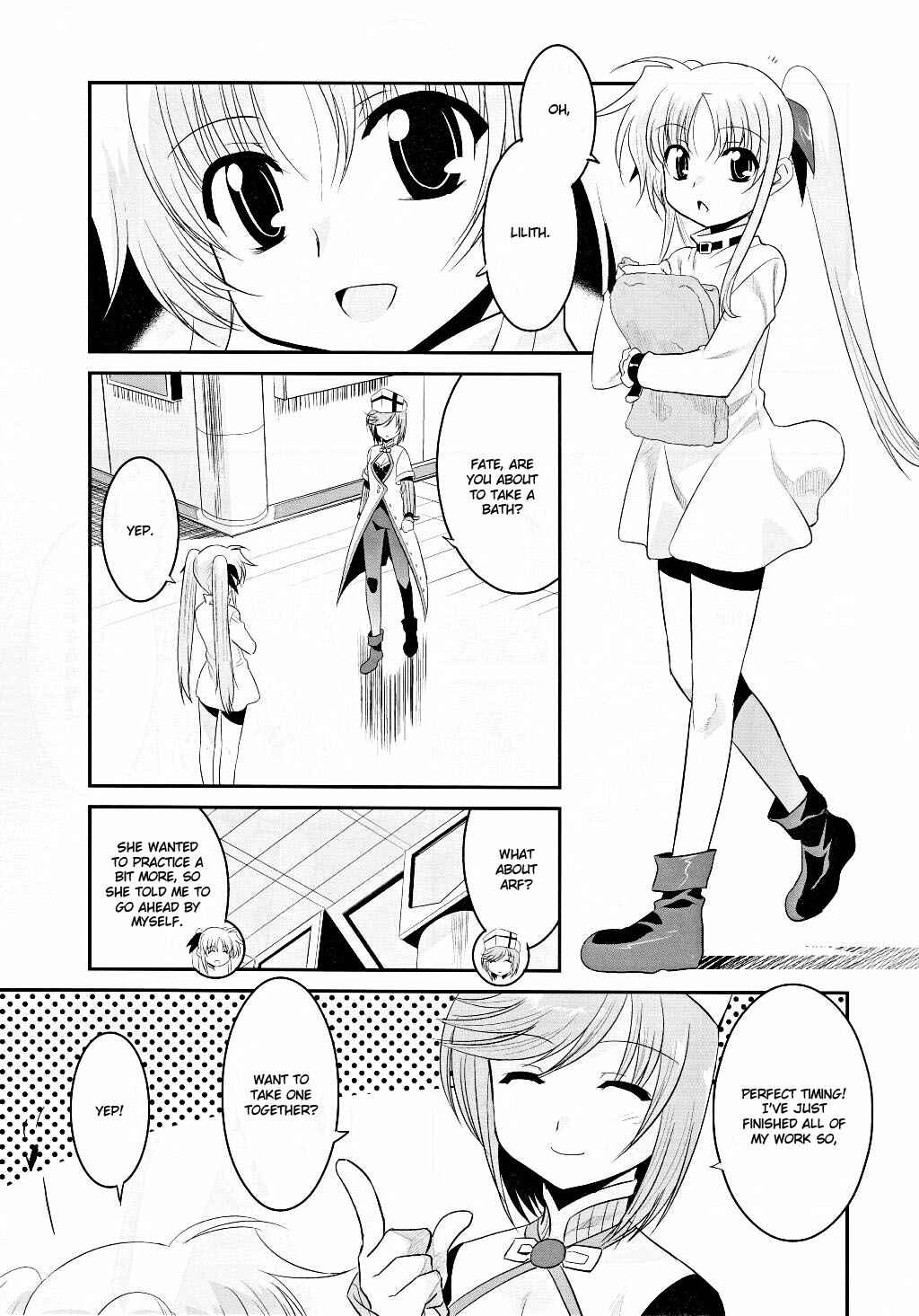 Page 9 Chapter 3 Mahou Shoujo Lyrical Nanoha Movie 1st the Comics