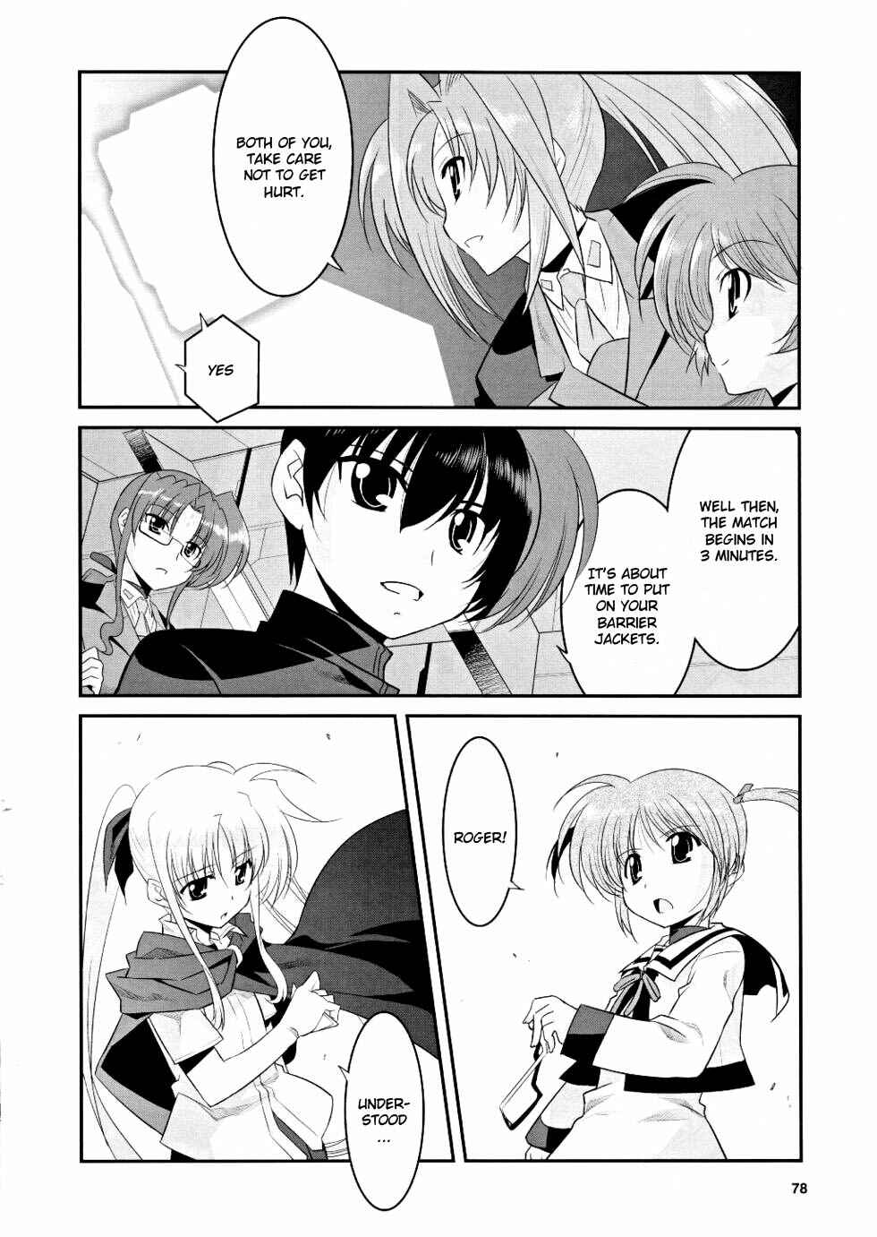 Page 8 Chapter 7 Mahou Shoujo Lyrical Nanoha Movie 1st the Comics