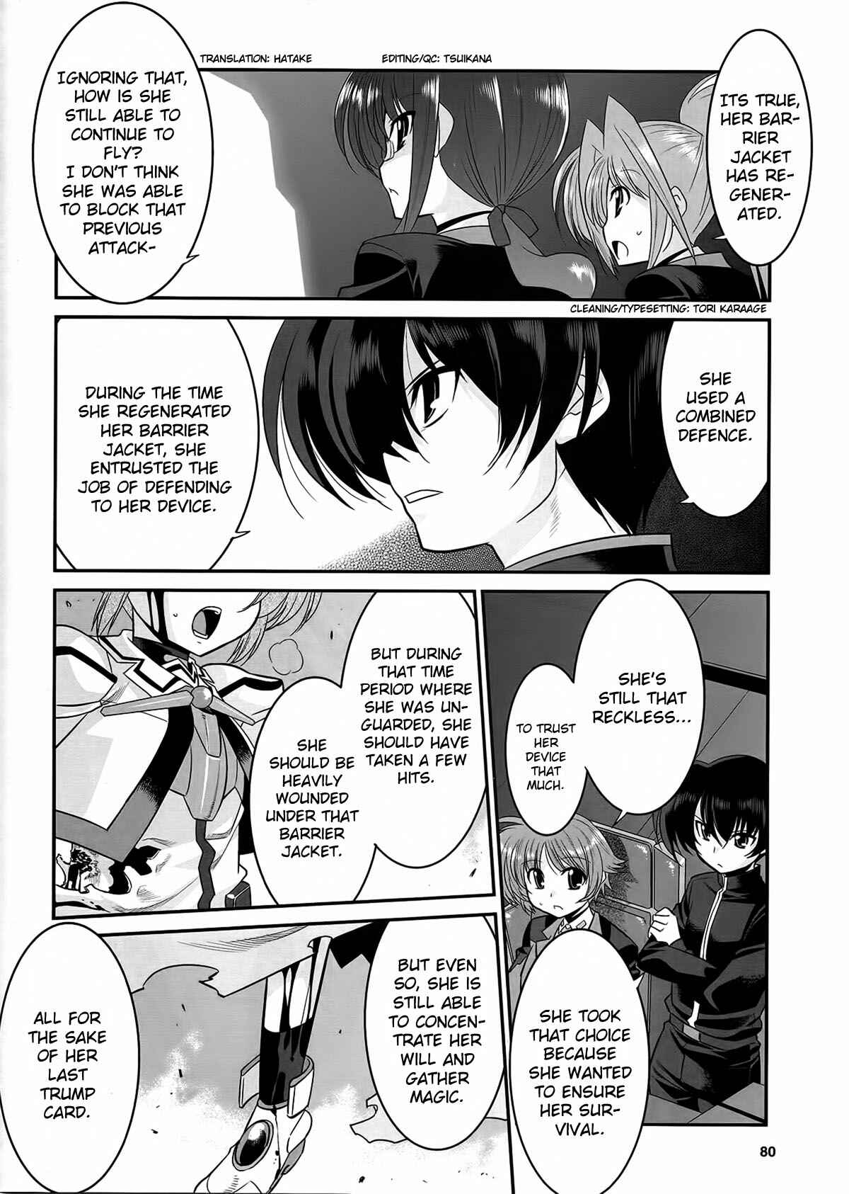 Page 4 Chapter 13 Mahou Shoujo Lyrical Nanoha Movie 1st the Comics