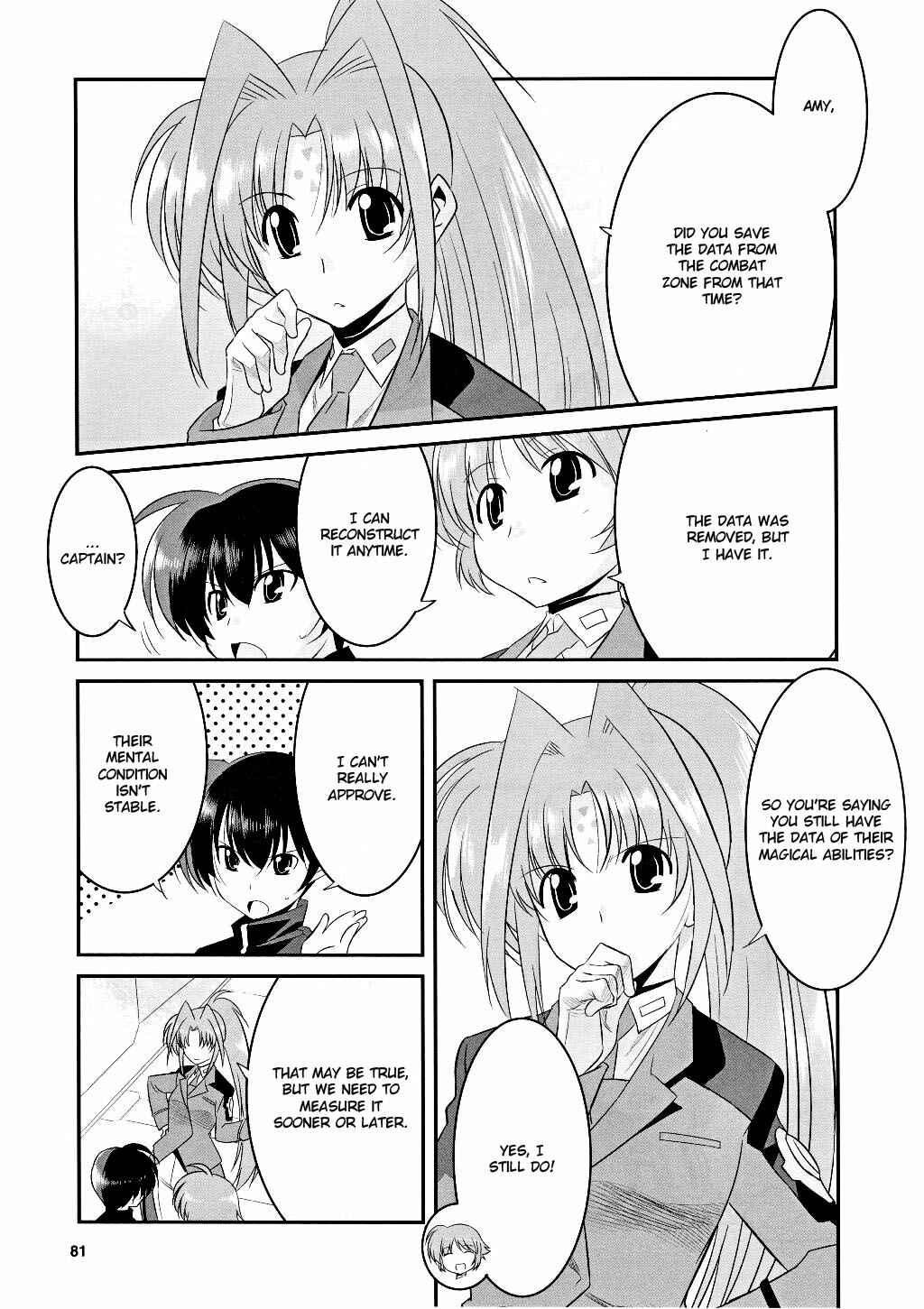 Page 21 Chapter 6 Mahou Shoujo Lyrical Nanoha Movie 1st the Comics