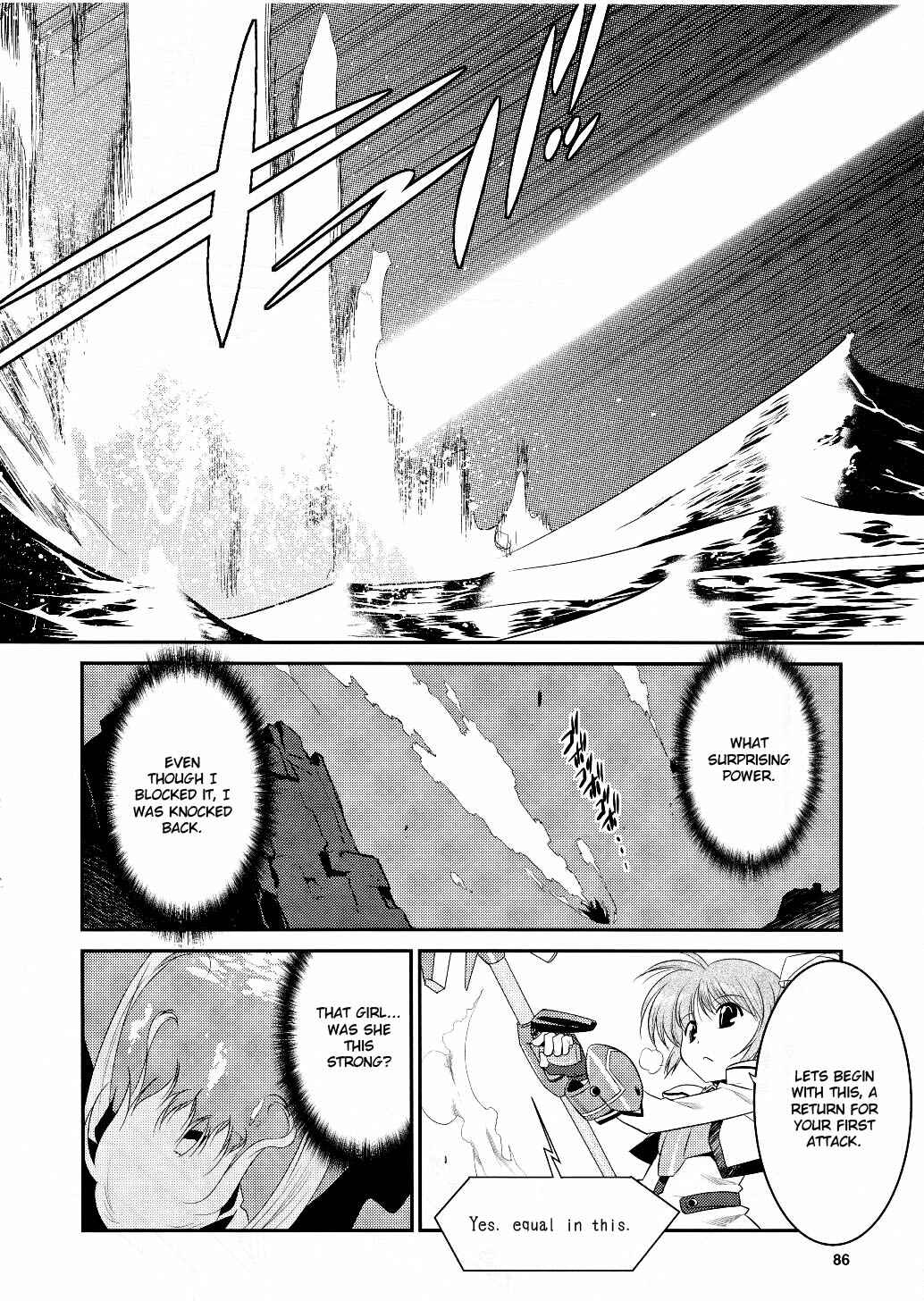 Page 22 Chapter 8 Mahou Shoujo Lyrical Nanoha Movie 1st the Comics