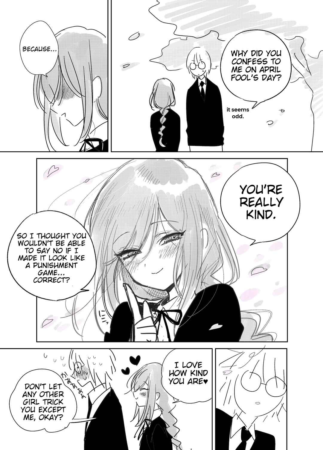 Page 3 Chapter Unknown_4755 The Story of a Boy Who Was Confessed to on April Fools Day and Tricked