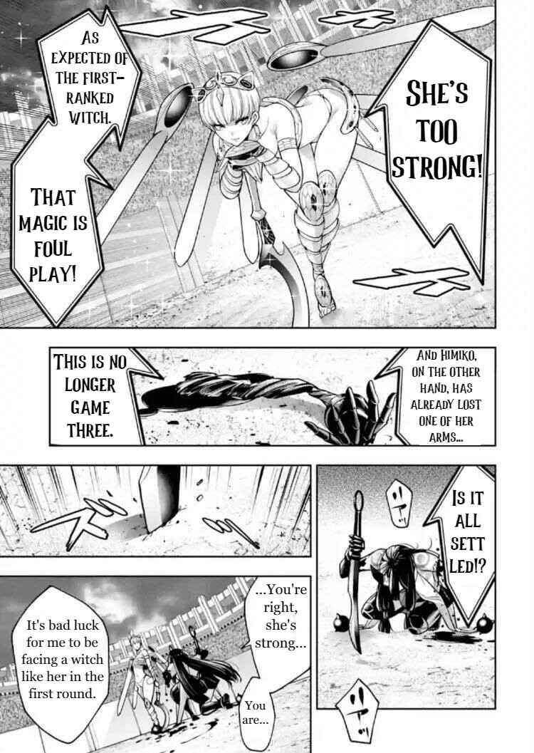 Page 15 Chapter 14 Majo Taisen - 32-nin no Isai no Majo wa Koroshiau