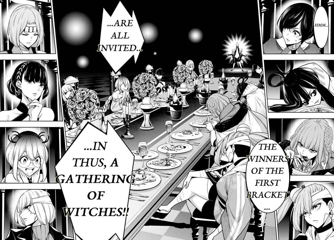 Page 14 Chapter 43 Majo Taisen - 32-nin no Isai no Majo wa Koroshiau