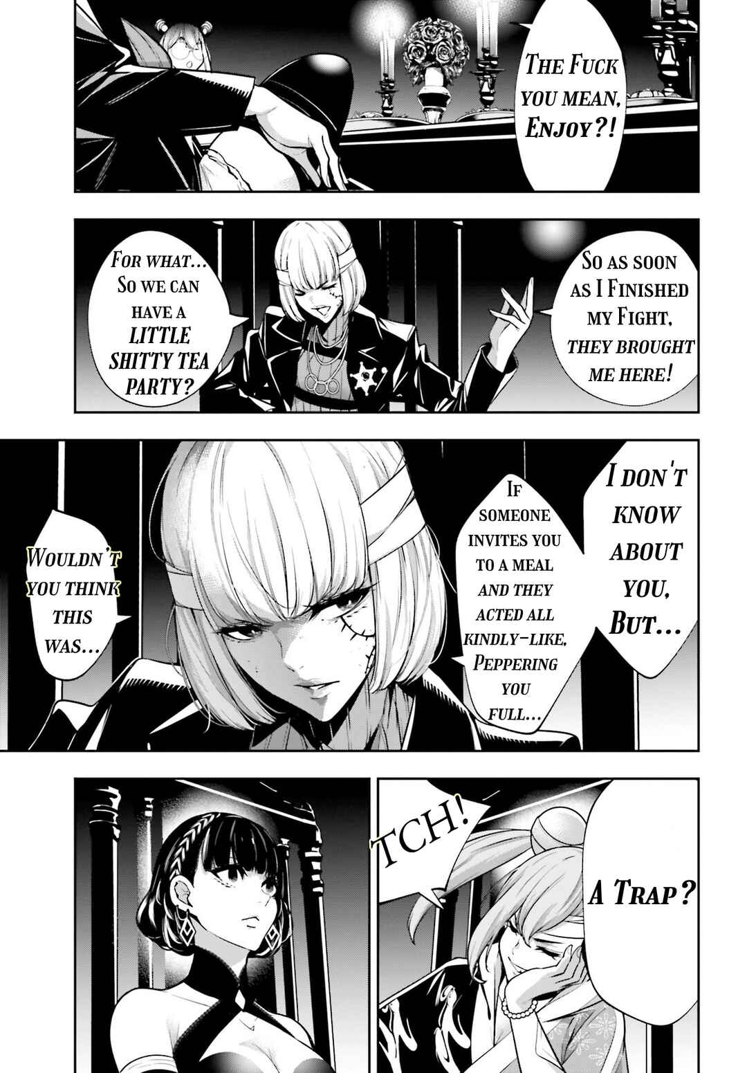 Page 16 Chapter 43 Majo Taisen - 32-nin no Isai no Majo wa Koroshiau