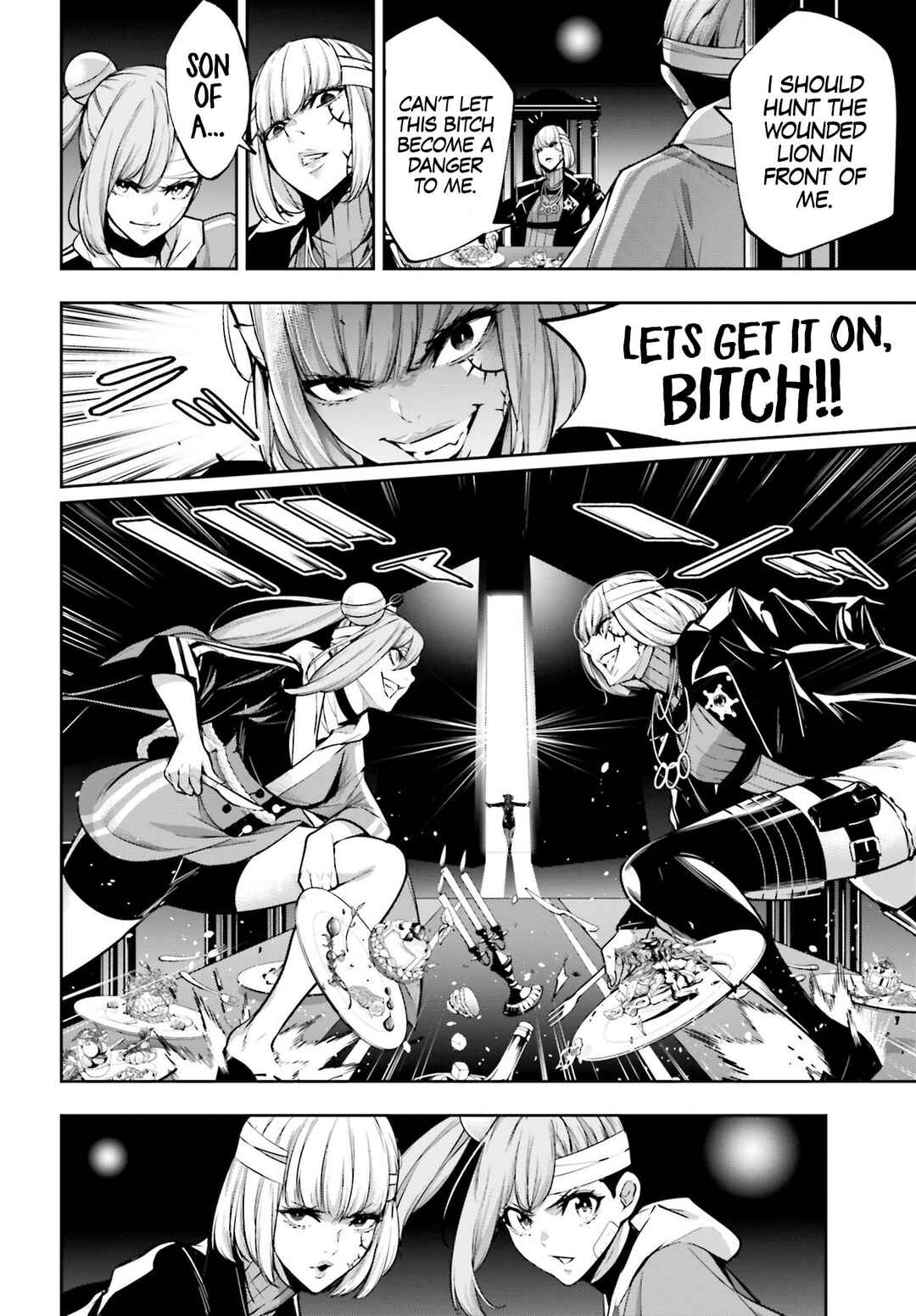 Page 20 Chapter 43 Majo Taisen - 32-nin no Isai no Majo wa Koroshiau