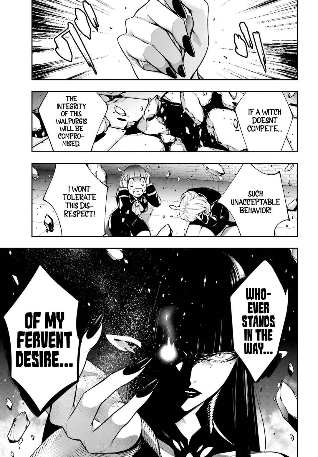 Page 33 Chapter 43 Majo Taisen - 32-nin no Isai no Majo wa Koroshiau