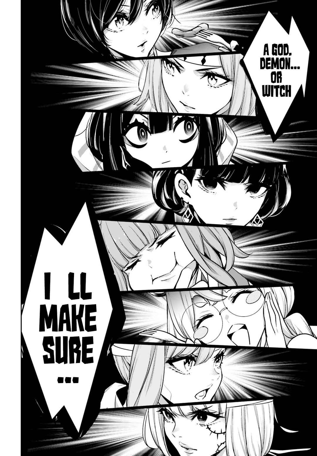Page 34 Chapter 43 Majo Taisen - 32-nin no Isai no Majo wa Koroshiau