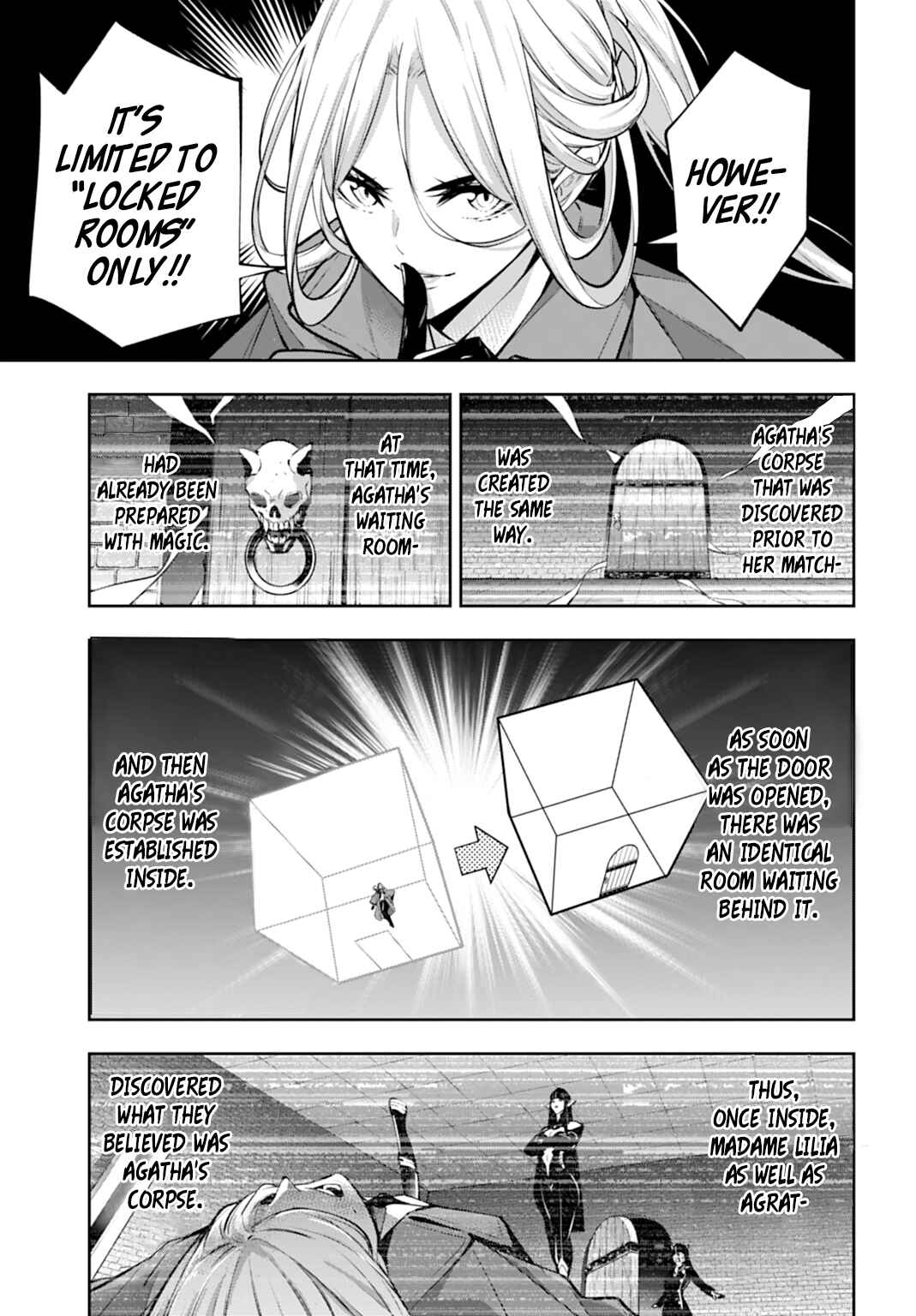 Page 13 Chapter 57 Majo Taisen - 32-nin no Isai no Majo wa Koroshiau