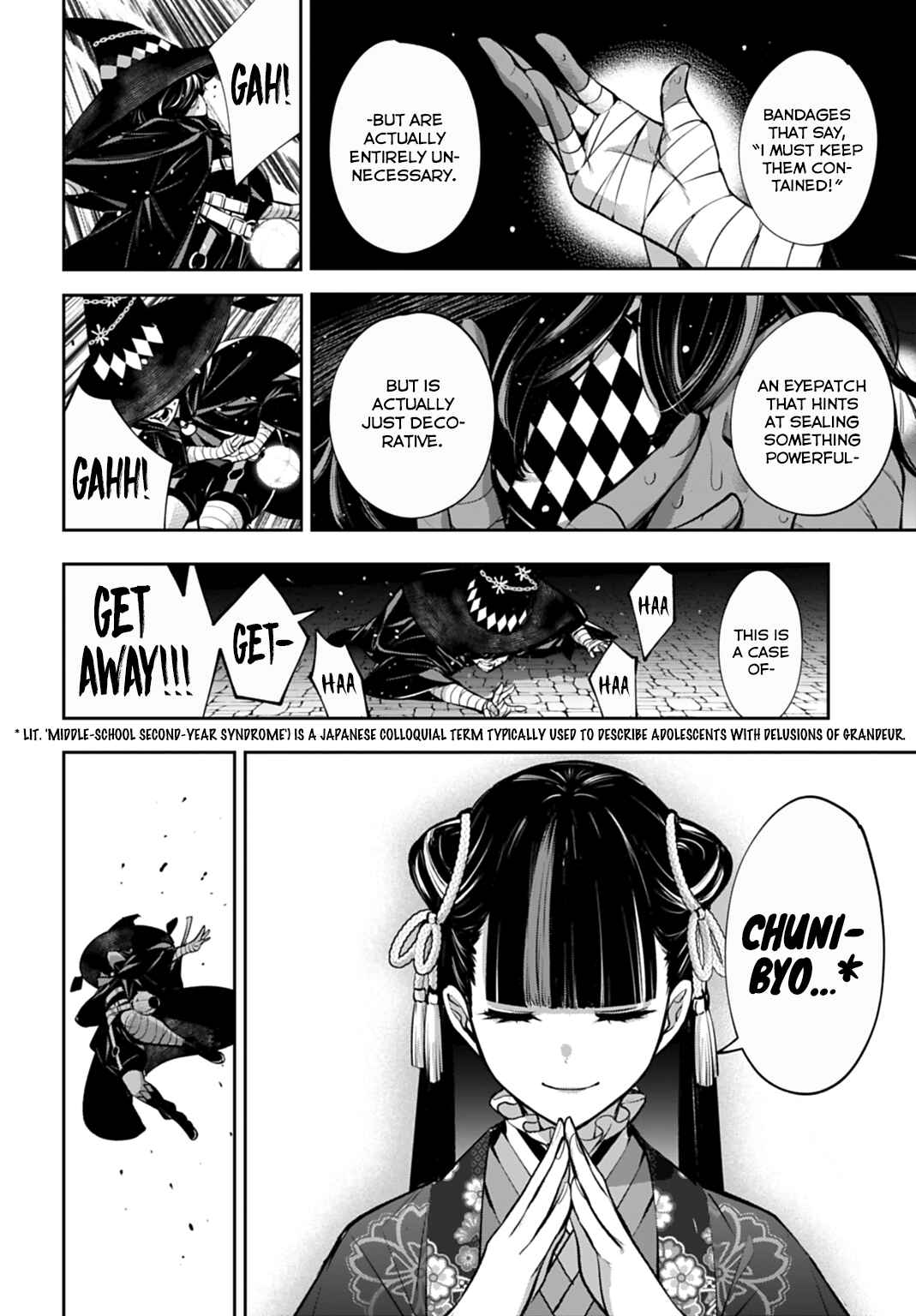 Page 22 Chapter 57 Majo Taisen - 32-nin no Isai no Majo wa Koroshiau