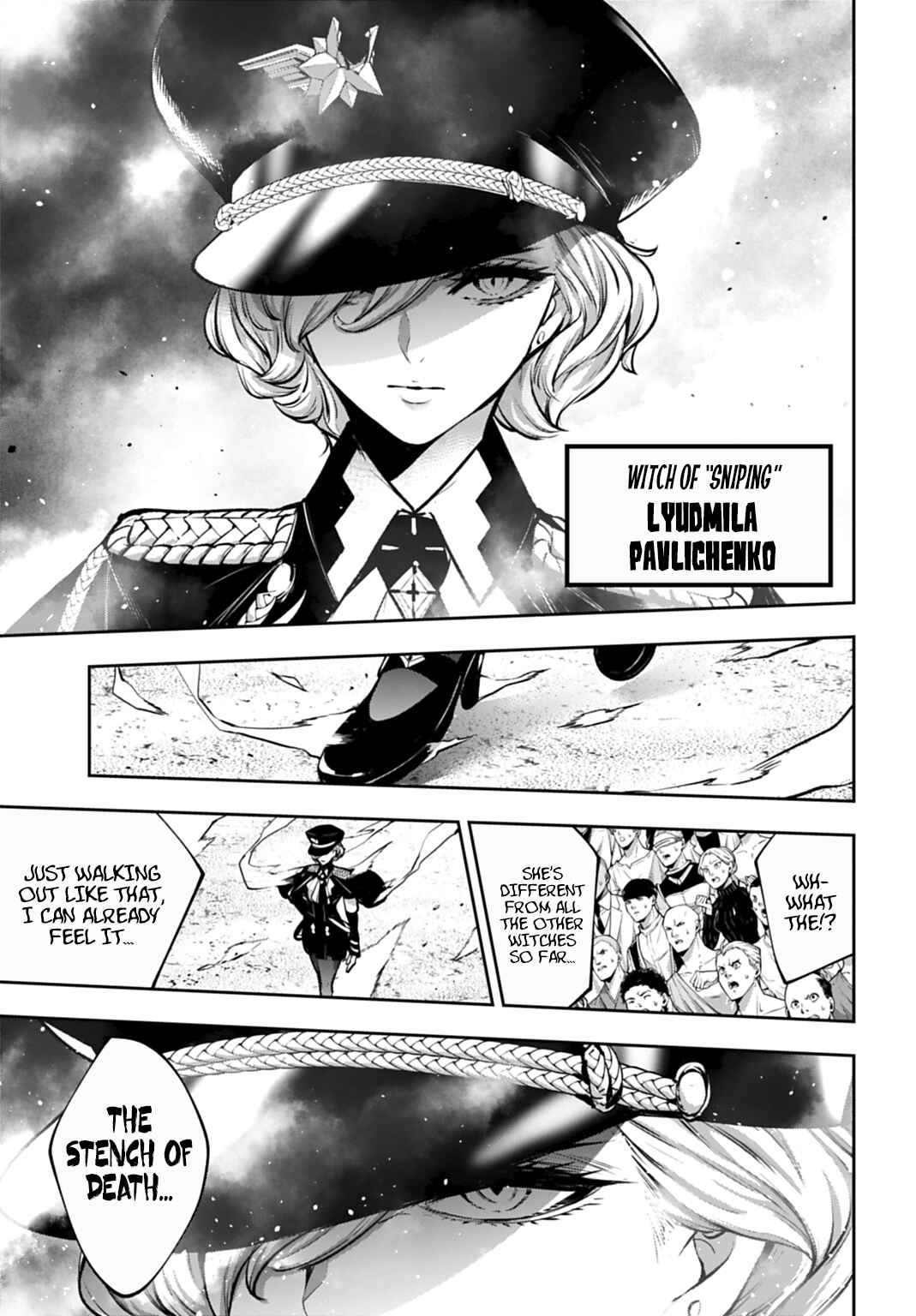 Page 33 Chapter 57 Majo Taisen - 32-nin no Isai no Majo wa Koroshiau