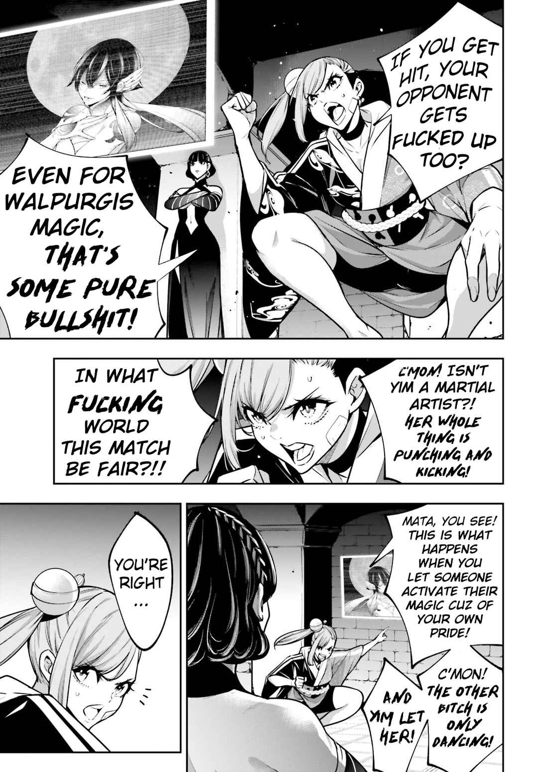 Page 15 Chapter 47 Majo Taisen - 32-nin no Isai no Majo wa Koroshiau