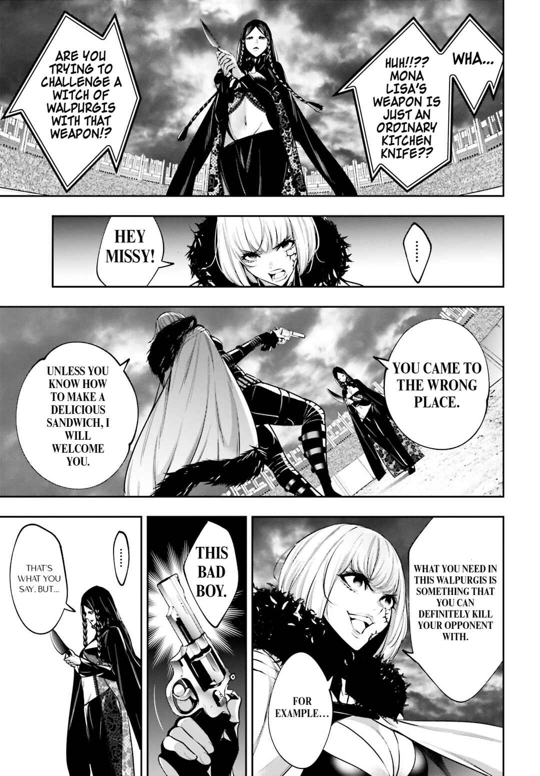Page 12 Chapter 38 Majo Taisen - 32-nin no Isai no Majo wa Koroshiau