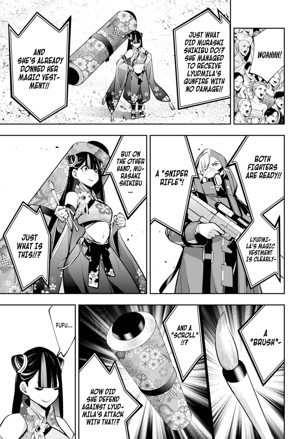 Page 11 Chapter 58 Majo Taisen - 32-nin no Isai no Majo wa Koroshiau