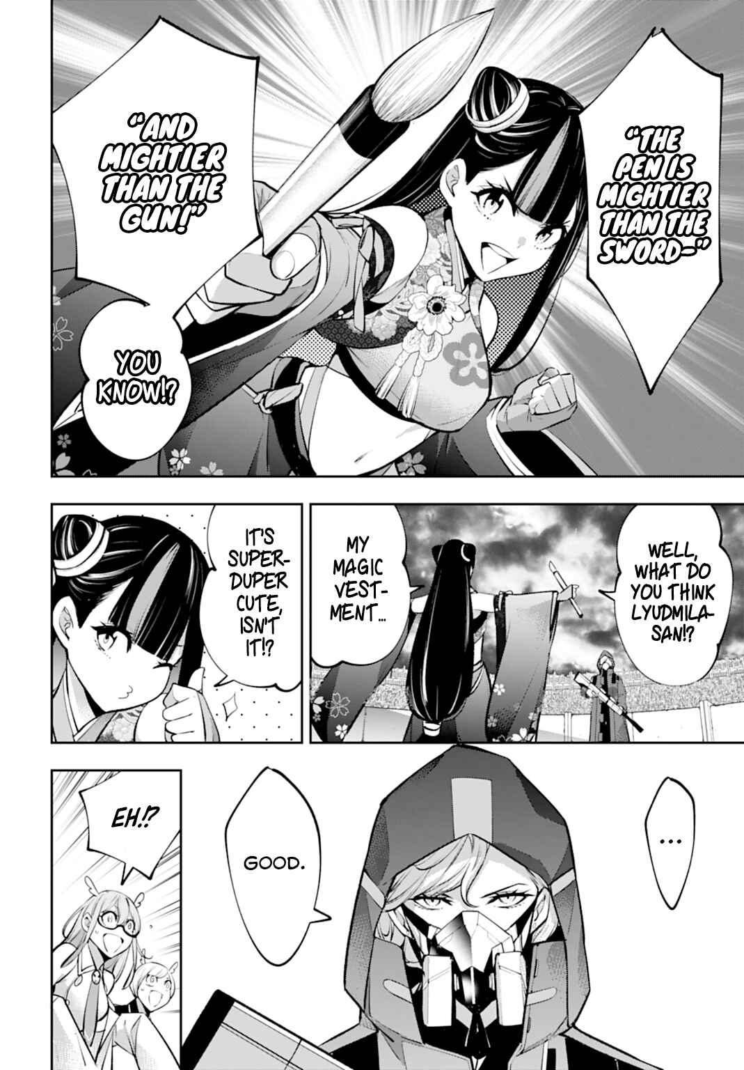 Page 12 Chapter 58 Majo Taisen - 32-nin no Isai no Majo wa Koroshiau