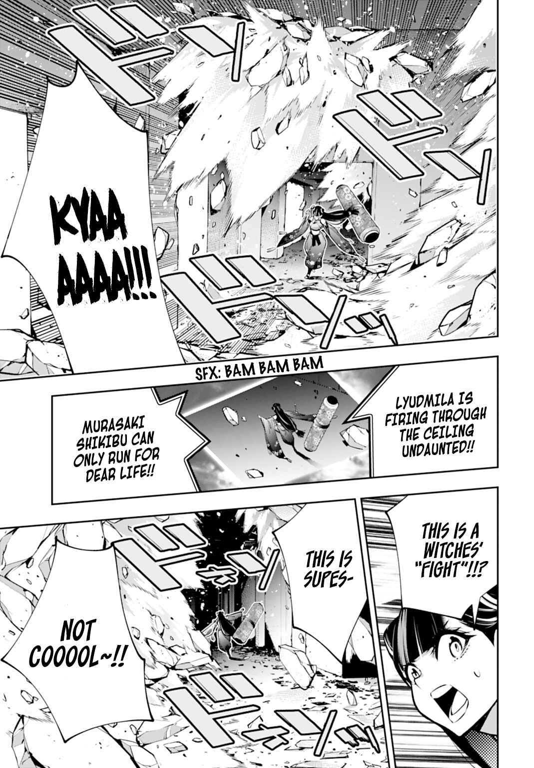 Page 29 Chapter 58 Majo Taisen - 32-nin no Isai no Majo wa Koroshiau