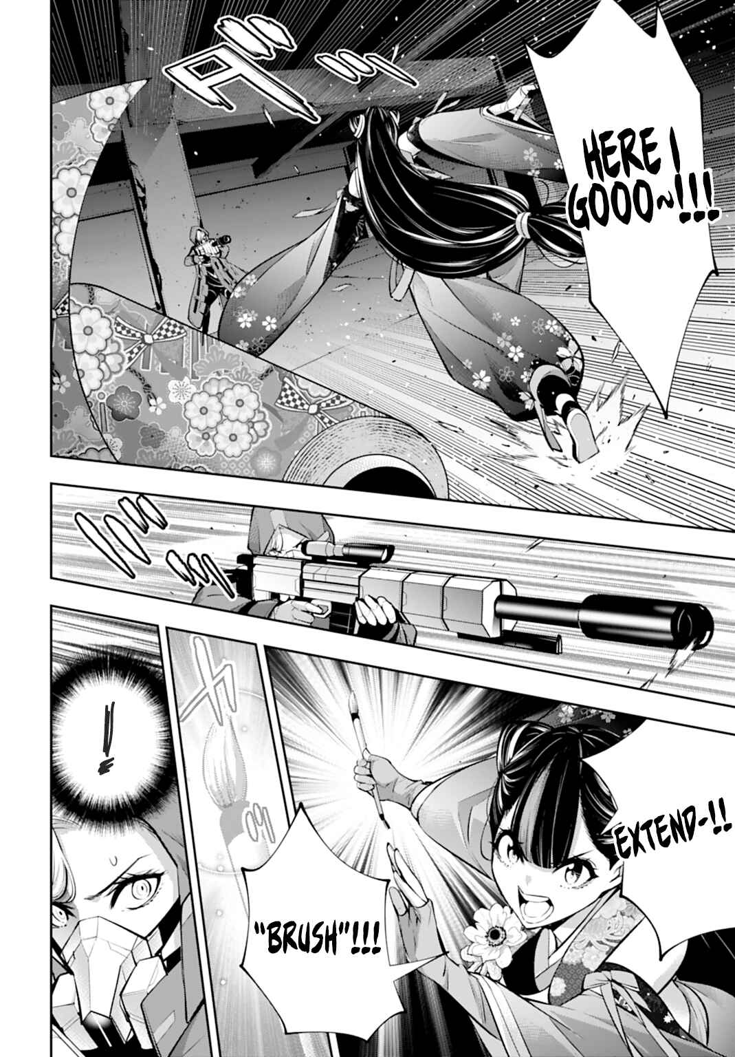 Page 38 Chapter 58 Majo Taisen - 32-nin no Isai no Majo wa Koroshiau