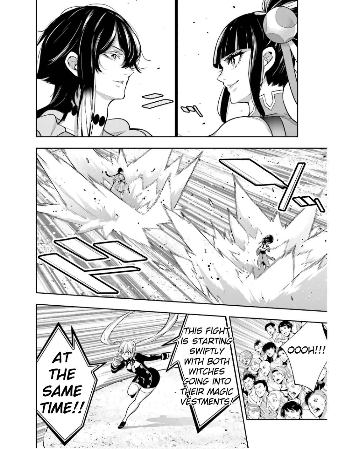 Page 13 Chapter 45 Majo Taisen - 32-nin no Isai no Majo wa Koroshiau