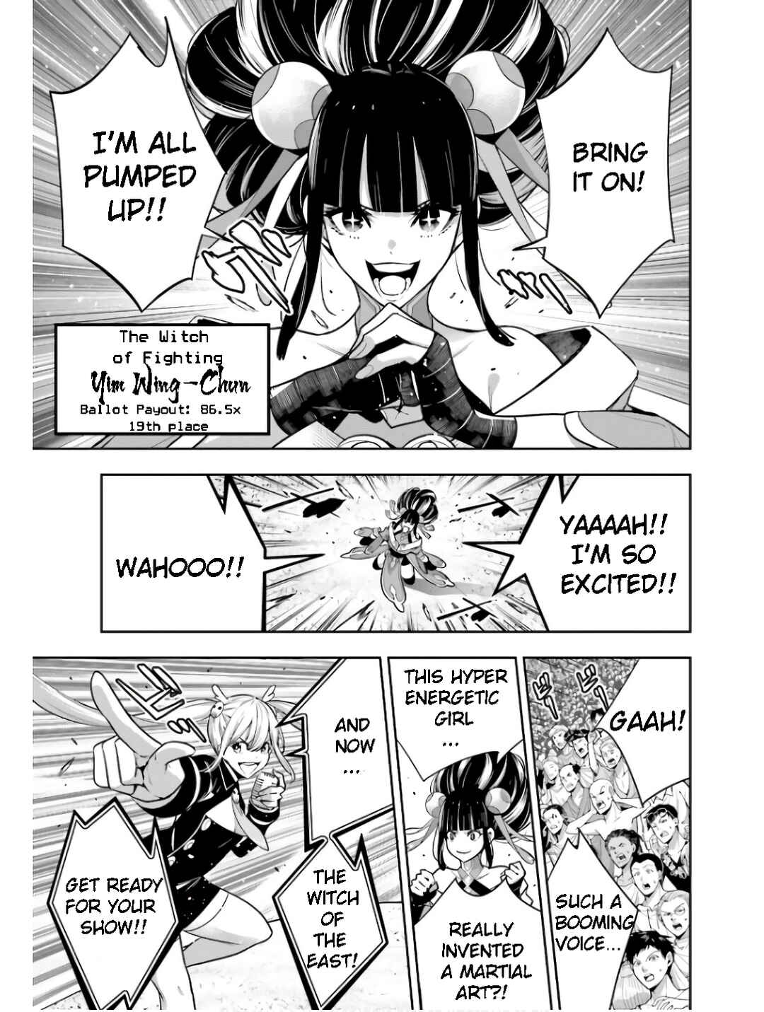 Page 6 Chapter 45 Majo Taisen - 32-nin no Isai no Majo wa Koroshiau