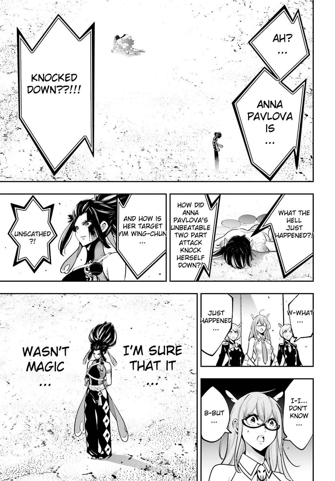Page 14 Chapter 46 Majo Taisen - 32-nin no Isai no Majo wa Koroshiau