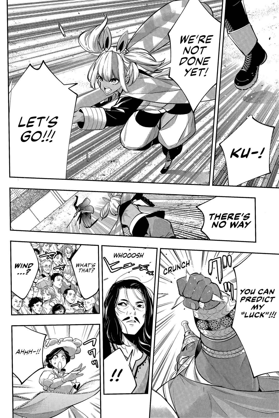 Page 14 Chapter 55 Majo Taisen - 32-nin no Isai no Majo wa Koroshiau