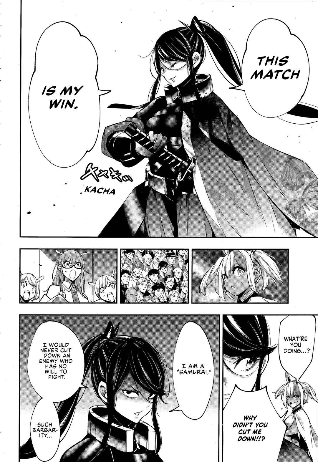 Page 36 Chapter 55 Majo Taisen - 32-nin no Isai no Majo wa Koroshiau