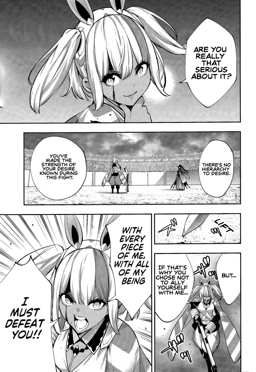 Page 5 Chapter 55 Majo Taisen - 32-nin no Isai no Majo wa Koroshiau