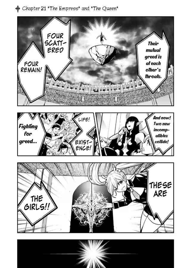 Page 1 Chapter 21 Majo Taisen - 32-nin no Isai no Majo wa Koroshiau