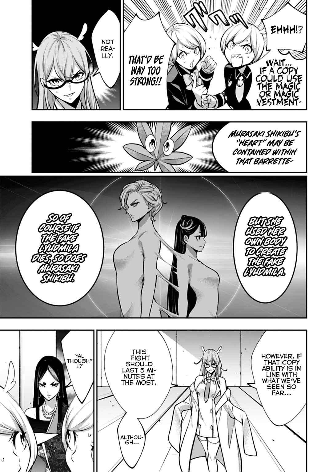 Page 11 Chapter 60 Majo Taisen - 32-nin no Isai no Majo wa Koroshiau