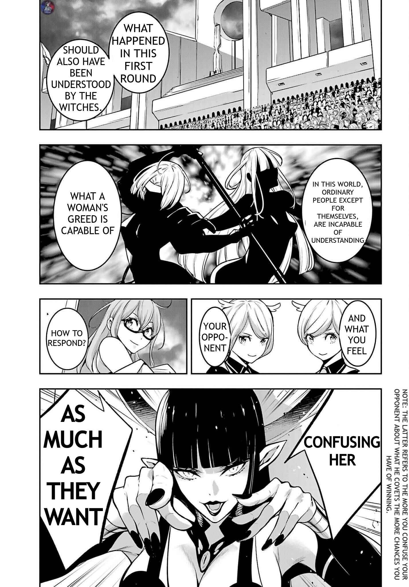 Page 27 Chapter 6 Majo Taisen - 32-nin no Isai no Majo wa Koroshiau