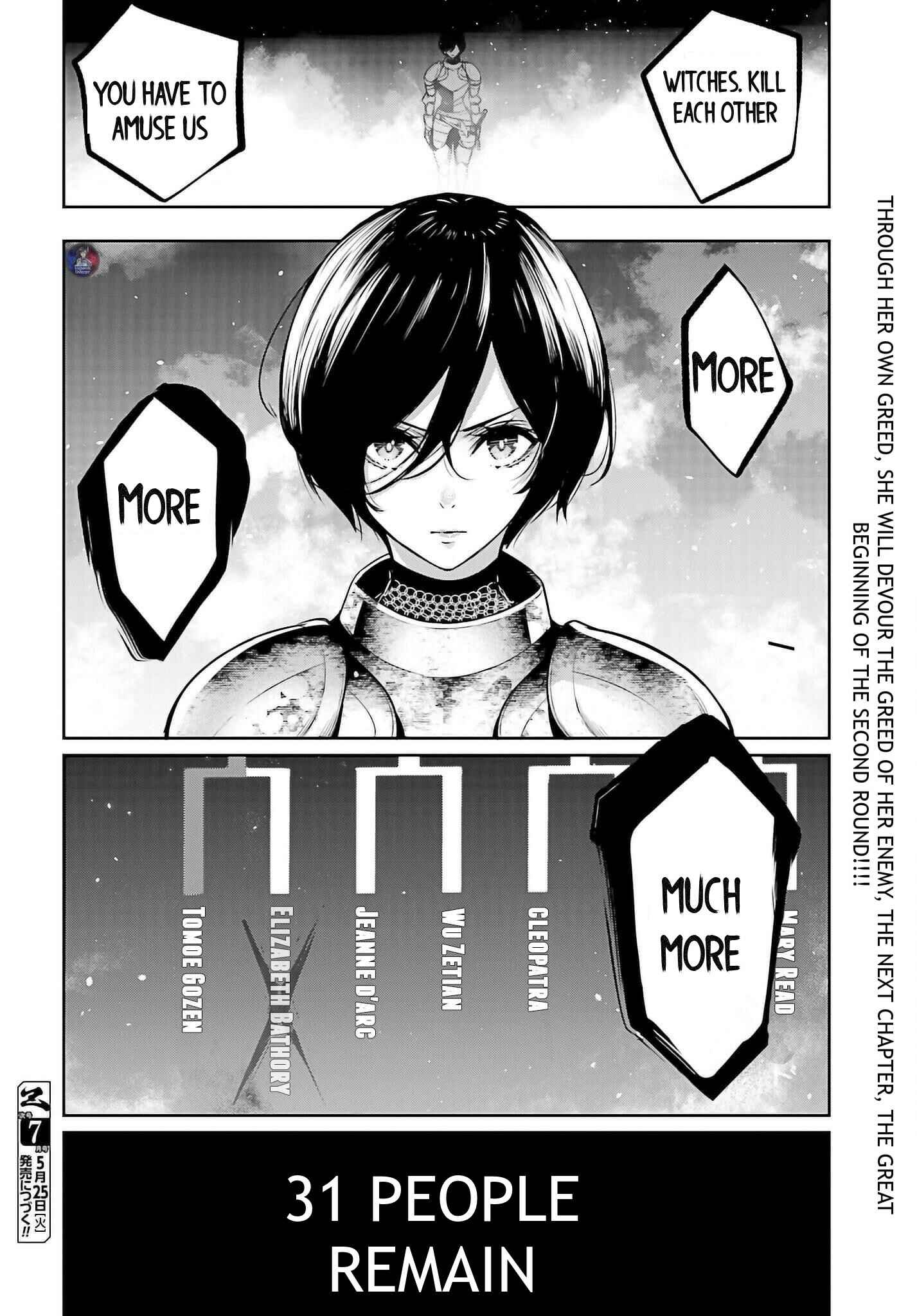 Page 29 Chapter 6 Majo Taisen - 32-nin no Isai no Majo wa Koroshiau