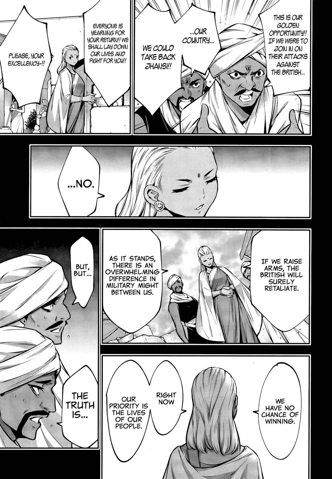 Page 13 Chapter 54 Majo Taisen - 32-nin no Isai no Majo wa Koroshiau