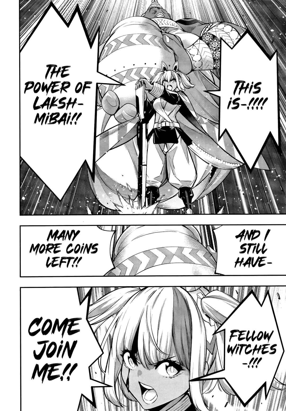 Page 36 Chapter 54 Majo Taisen - 32-nin no Isai no Majo wa Koroshiau