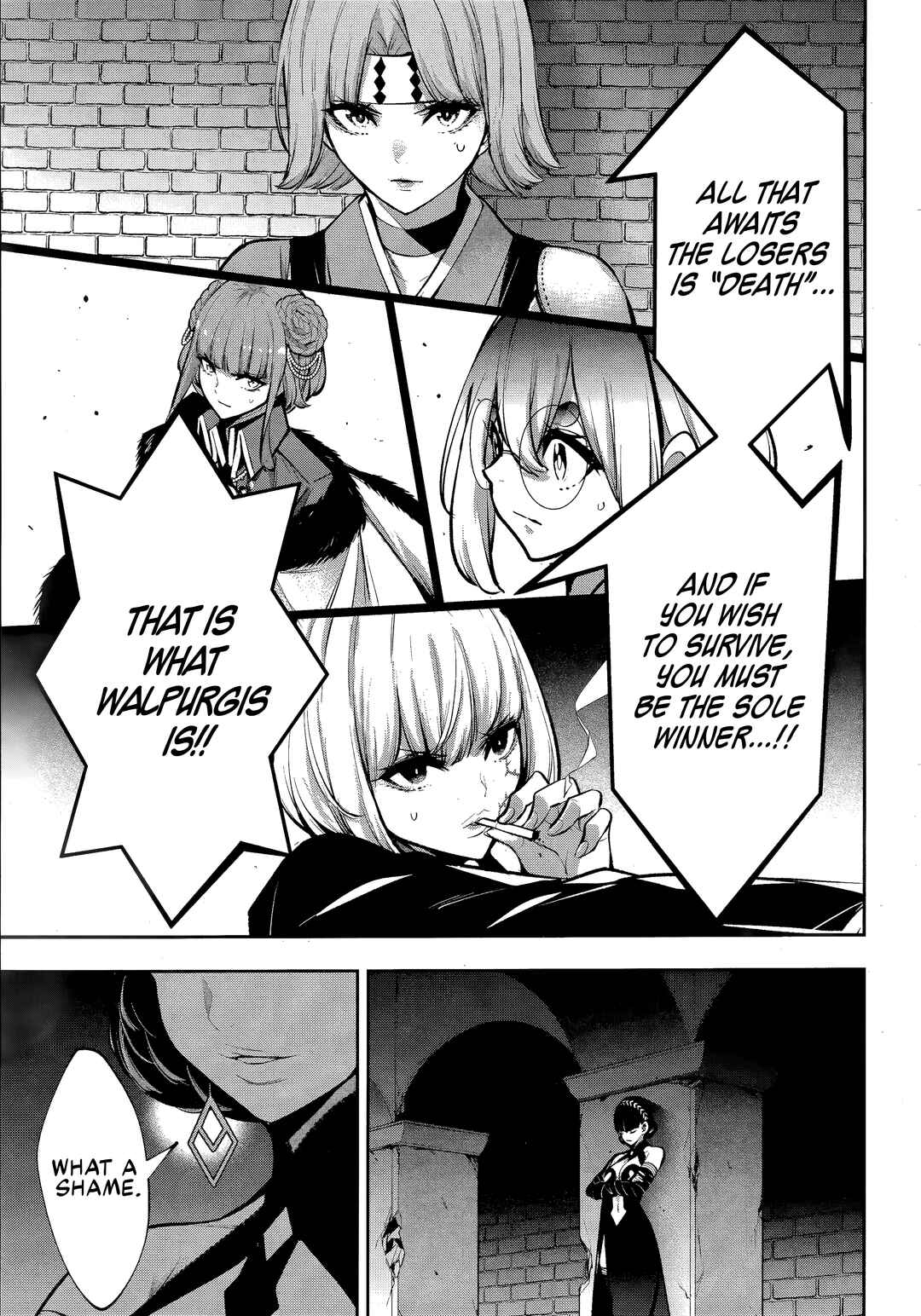 Page 23 Chapter 56 Majo Taisen - 32-nin no Isai no Majo wa Koroshiau