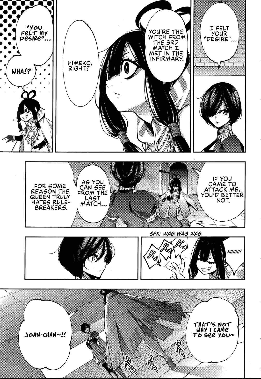 Page 27 Chapter 56 Majo Taisen - 32-nin no Isai no Majo wa Koroshiau