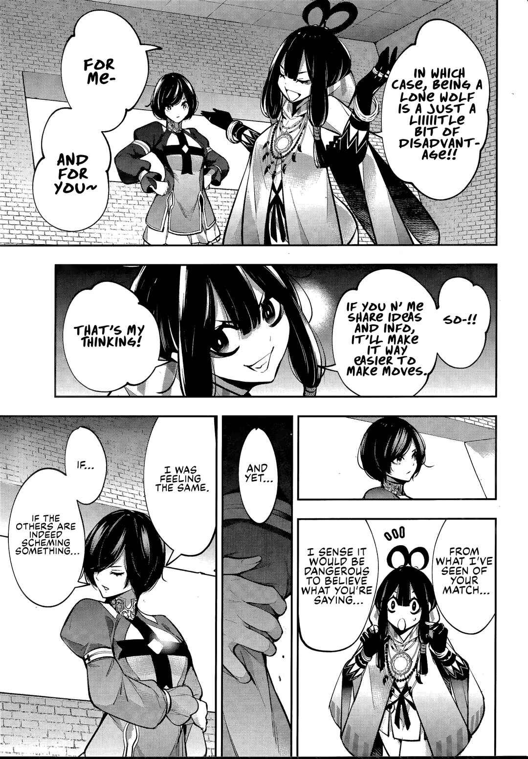 Page 29 Chapter 56 Majo Taisen - 32-nin no Isai no Majo wa Koroshiau
