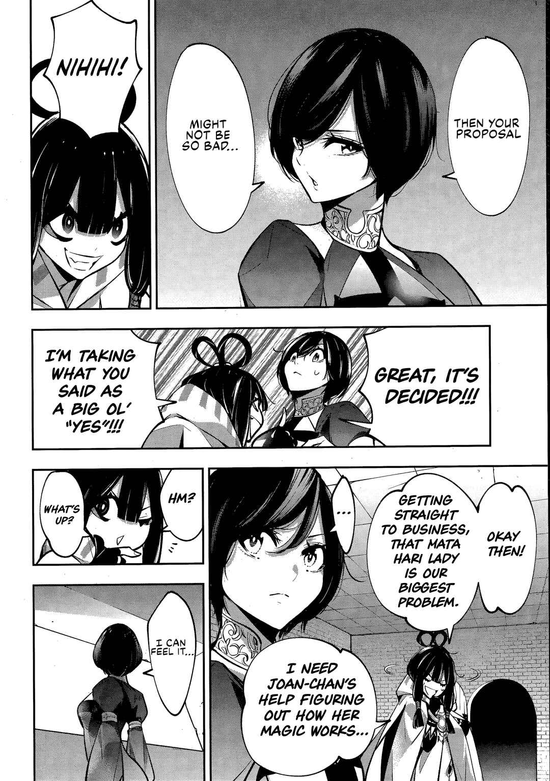 Page 30 Chapter 56 Majo Taisen - 32-nin no Isai no Majo wa Koroshiau