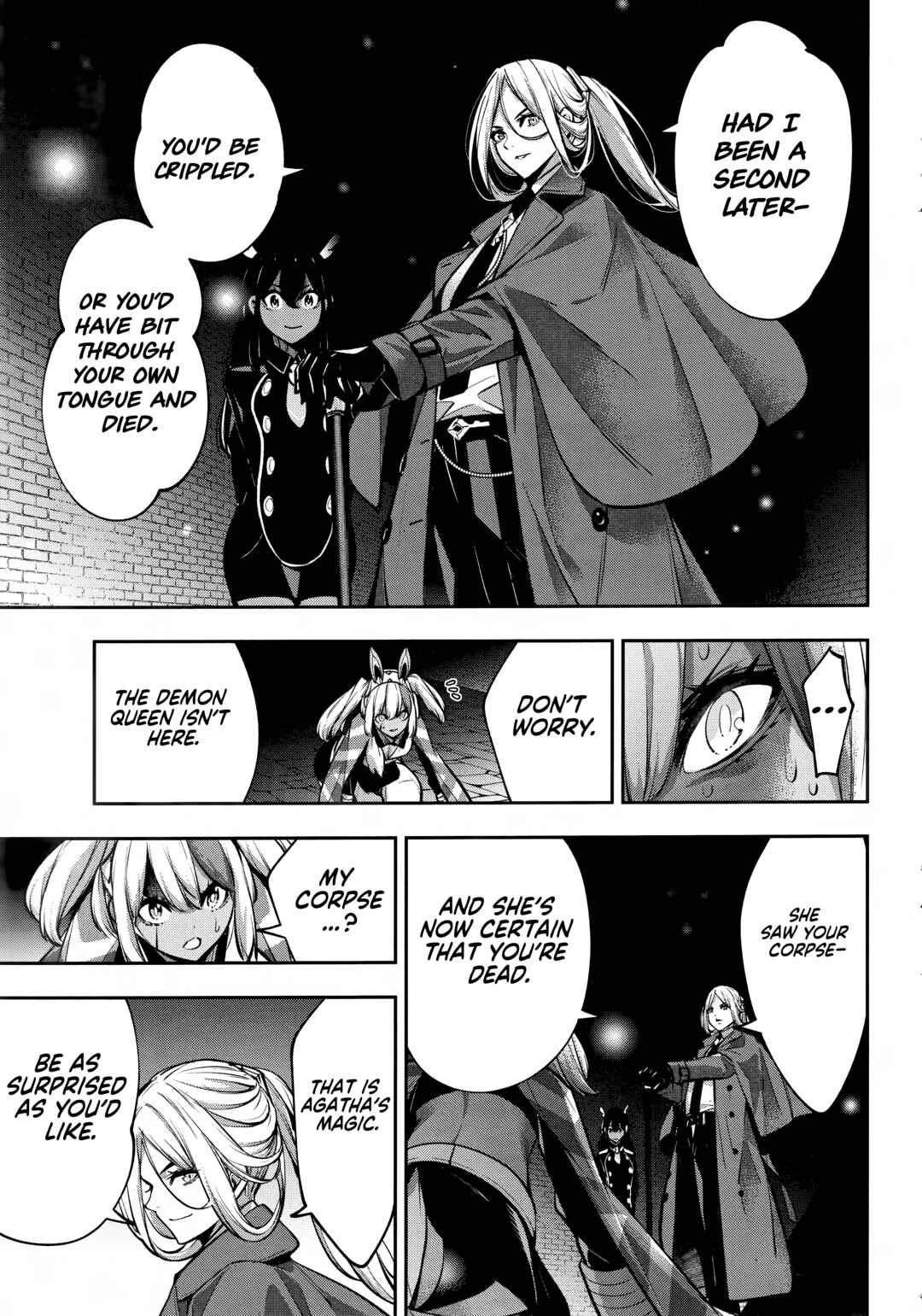 Page 33 Chapter 56 Majo Taisen - 32-nin no Isai no Majo wa Koroshiau