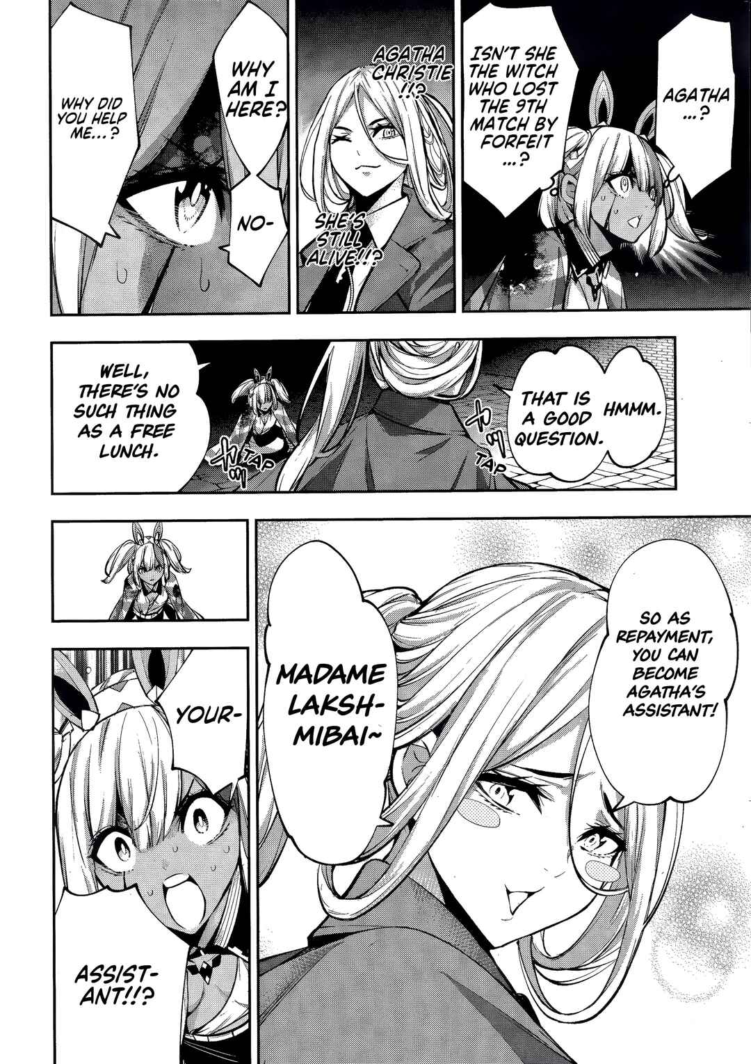 Page 34 Chapter 56 Majo Taisen - 32-nin no Isai no Majo wa Koroshiau